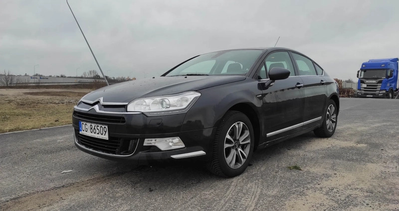 Citroen C5 cena 23000 przebieg: 448000, rok produkcji 2015 z Grudziądz małe 172